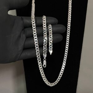 Conjunto Corrente + Pulseira 7mm – 1×1
