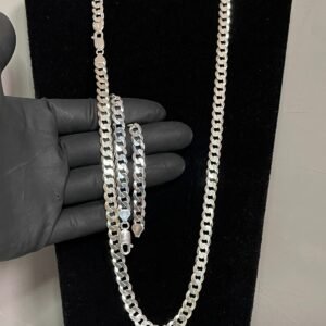 Conjunto Corrente + Pulseira 8mm – 1×1